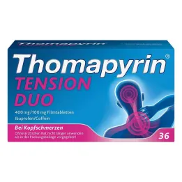 Thomapyrin TENSION DUO 400 mg / 100 mg filmom obložene tablete, 36 kom