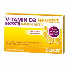 Vitamin D3 Hevert 2000 IE imunoaktivne kapsule, 30 kom