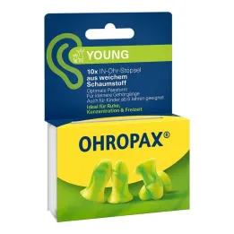 Ohropax Young pjenasti čepići za uši, 10 kom
