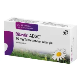 Bilastin ADGC 20 mg tablete za alergije, 20 kom