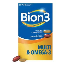 BION3 Multi + Omega-3 kombinirano pakiranje, 2x30 kom