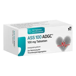ASS 100 ADGC 100 mg tablete, 100 kom