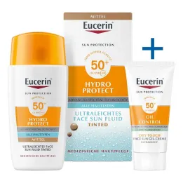 Eucerin Fluid za zaštitu od sunca za lice srednji SPF50+, 50 ml