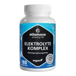 Electrolyte complex tablete s magnezijem veganske, 180 kom