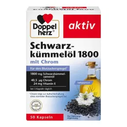 Doppelherz ulje crnog kima 1800 kapsula, 50 kom