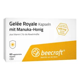 Beecraft matična mliječ kapsule s manuka medom, 60 kom