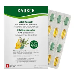 Rausch Vital kapsule sa švicarskim biljem, 30x2 kom