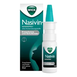 WICK Nasivin sprej za nos OK odrasli / Schulkin.0,5 mg/ml, 10 ml