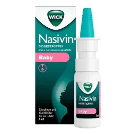 WICK Nasivin kapaljka za doziranje oK Baby 0,1 mg/ml Ntr, 5 ml
