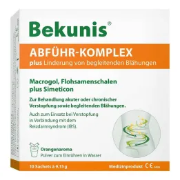 Bekunis laksativni kompleks plus prašak, 10X9,15 g