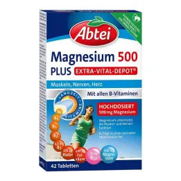 Abbey Magnesium 500 Plus tablete, 42 kom