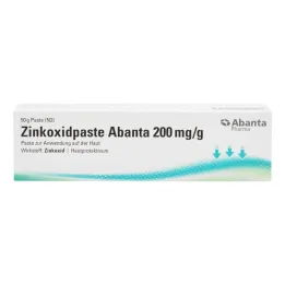 Cink oksid pasta Abanta 200 mg/g Pasta za primjenu na koži, 50 g