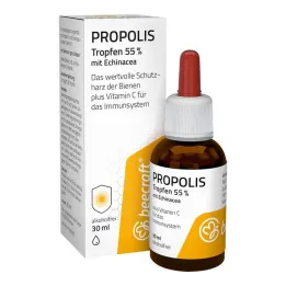 Beecraft Propolis kapi 55% plus Echinacea, 30 ml