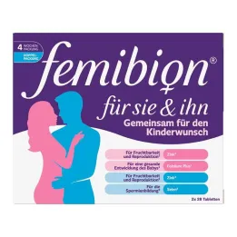Femibion za nju &amp; njemu tablete, 2x28 kom