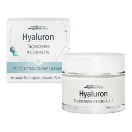 Bogata hijaluronska dnevna krema, 50 ml