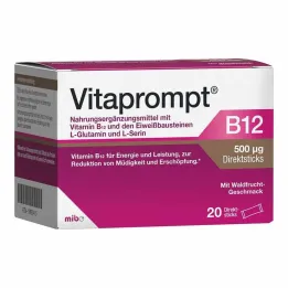 Vitaprompt B12 500 µg direktni štapići, 20 kom