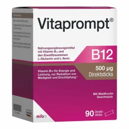 Vitaprompt B12 500 µg direktni štapići, 90 kom