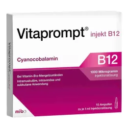 Vitaprompt injekt B12 1000 µg otopina za injekciju, 10x1 ml