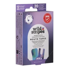 Wild Stripes Mouth Tapes Flasteri za zalazak sunca, 20 kom