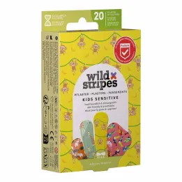 Wild Stripes Kids sensitive Jungle Vibe flasteri, 20 kom