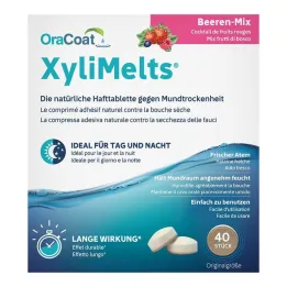 Xylimelts ljepljive tablete berry mix Oracoat, 40 kom