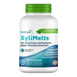 Xylimelts ljepljive tablete mild mint Oracoat, 110 kom