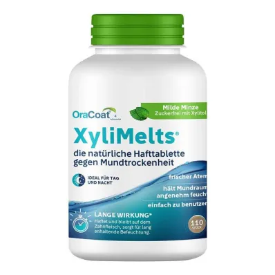 Xylimelts ljepljive tablete mild mint Oracoat, 110 kom