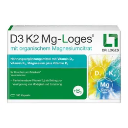 D3 K2 MG-Loges kapsule, 180 kom