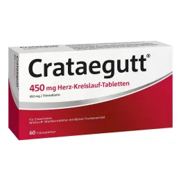 Crataegutt 450 mg tablete za kardiovaskularne bolesti, 60 kom