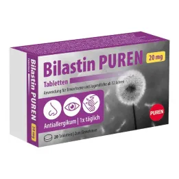Bilastin Puren 20 mg tablete, 20 kom