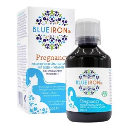 Blueiron željezo za trudnoću + folna kiselina oralna tekućina, 250 ml