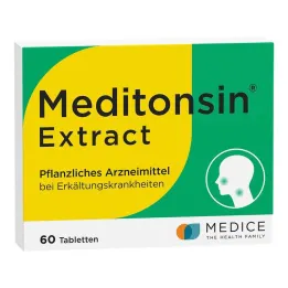 Meditonsin Extract biljne tablete protiv prehlade, 60 kom
