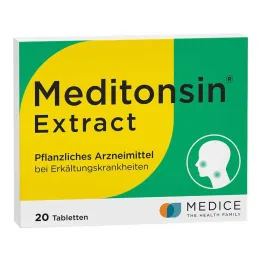 Meditonsin Extract biljne tablete protiv prehlade, 20 kom