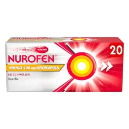Nurofen Immedia 200 mg meke kapsule, 20 kom