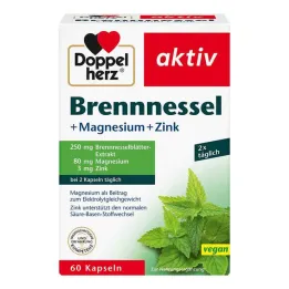 Doppelherz kopriva + magnezij + cink kapsule, 60 kom