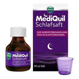 WICK MediQuil Sleep Juice 2,5 mg/ml oralna otopina, 90 ml
