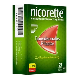 nicorette TX flaster 15 mg, 21 kom
