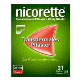 nicorette TX flaster 25 mg, 21 kom