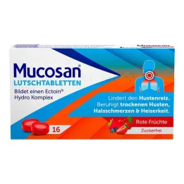 Mucosan pastile crveni plodovi, 16 kom