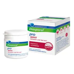 Magnesium Diasporal pro + B-Vit.DEPOT Musk.+ Pločica za živce, 60 kom