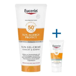 Eucerin gel protiv alergija na sunce LSF 50 + , 200 ml