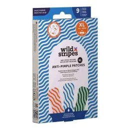 Wild Stripes flasteri protiv prištića XL prozirni, 9 kom