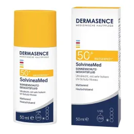 Dermasence Solvinea Med fluid za zaštitu od sunca za lice LSF 50 +, 50 ml