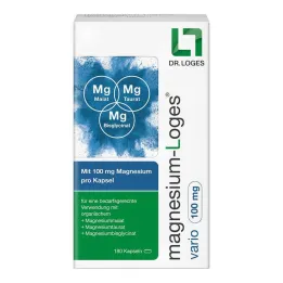 Magnesium-Loges vario 100 mg kapsule, 180 kom