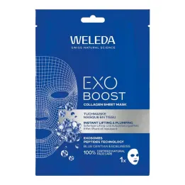 Weleda Exo Boost Collagen sheet maska plavi encijan, 20 ml