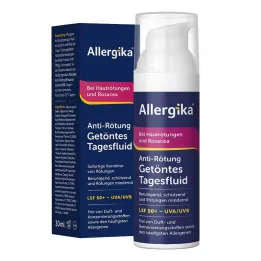 Alergijski tonirani dnevni fluid protiv crvenila LSF 50+, 30 ml