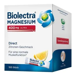 Biolectra Magnezij 400 mg ultra Direct Lemon, 100 kom