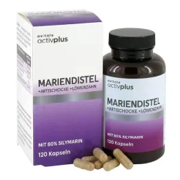 Activplus čičak + artičoka + maslačak kapsule, 120 kom