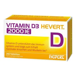 Vitamin D3 Hevert 2000 IU tablete, 240 kom
