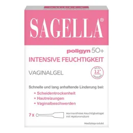 Sagella poligyn 50 + intenzivni hidratantni gel, 7 kom